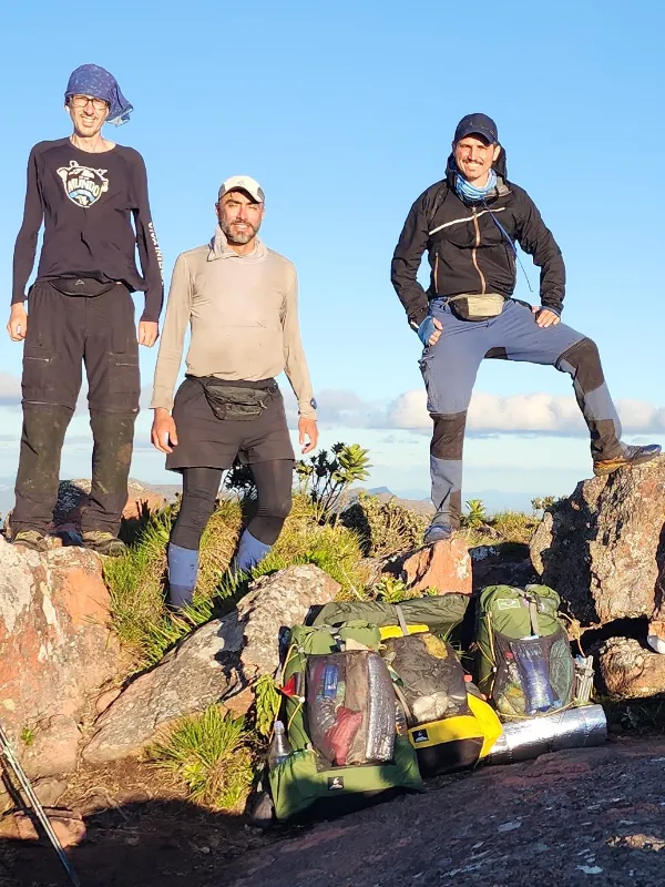 Marlon Schunck, Marcelo Melo e Thales Pordeus Ferreira
